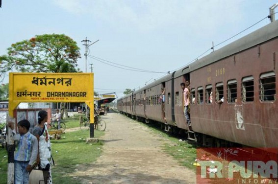 Badarpur-Agartala railway route trial engine might run by 20 or 22nd December